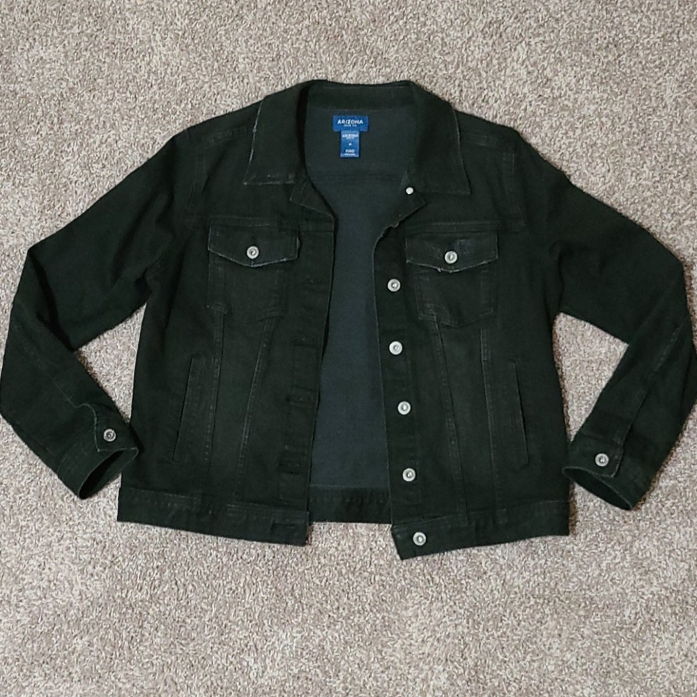 Black Jean Jacket